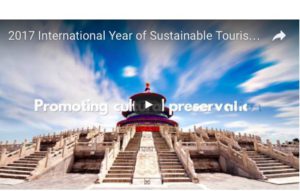 2017 Année Internationale du Tourisme Durable pour le Développement