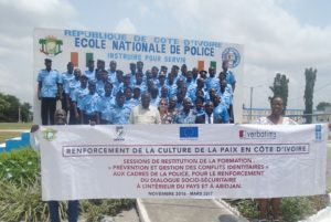 Côte d’Ivoire: Police nationale: 639 agents formés à la culture de la paix