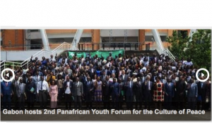 Gabon: La jeunesse panafricaine engagée à lutter contre la radicalisation et à promouvoir la culture de la paix