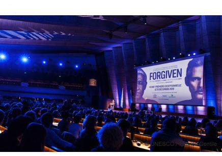 Avant-première du film "Forgiven" avec Forest Whitaker à l'UNESCO