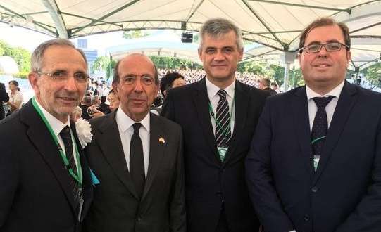 The Spanish Federation of Municipalities and Provinces offers its support to the network "Mayors for Peace" and proposes future initiatives in an assembly in Japan