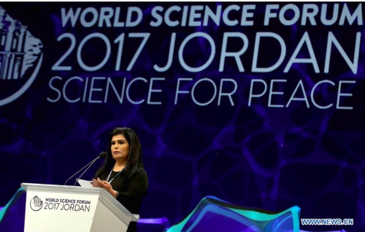 Jordan: Peace through science