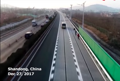 'World's First Solar Highway' Opens in China for Testing