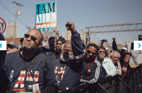 Memphis' MLK50 commemoration marks ‘time for a political revolution’