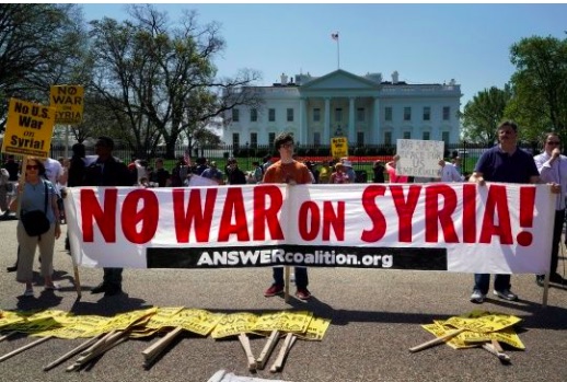 Global Anti-war Protests Against US-led Aggression in Syria