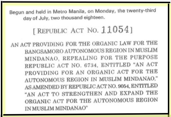 Philippines: New Bangsamoro Organic Law Includes Provision for Peace Education