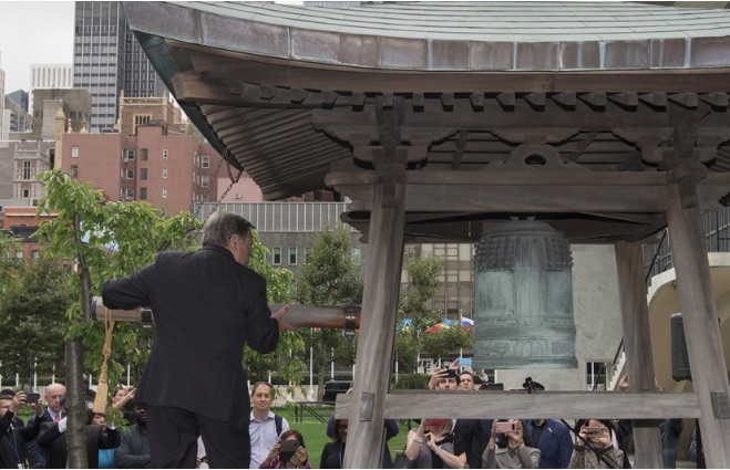 UN Secretary-General's remarks at Peace Bell Ceremony on the International Day of Peace