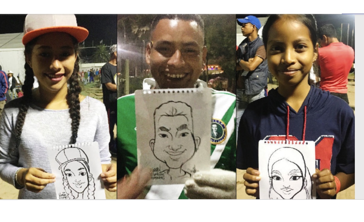 Mexico: Artist’s Portraits Show Migrant Caravan’s Hope, Joy: ‘These Are Regular People’