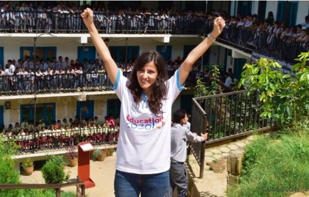 Bonita, a young change-maker inspires girls and women in Nepal through education