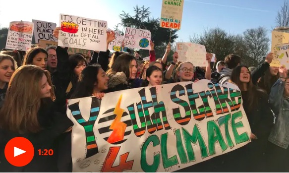 Students are striking around the world to protest against the lack of action to stop global warming