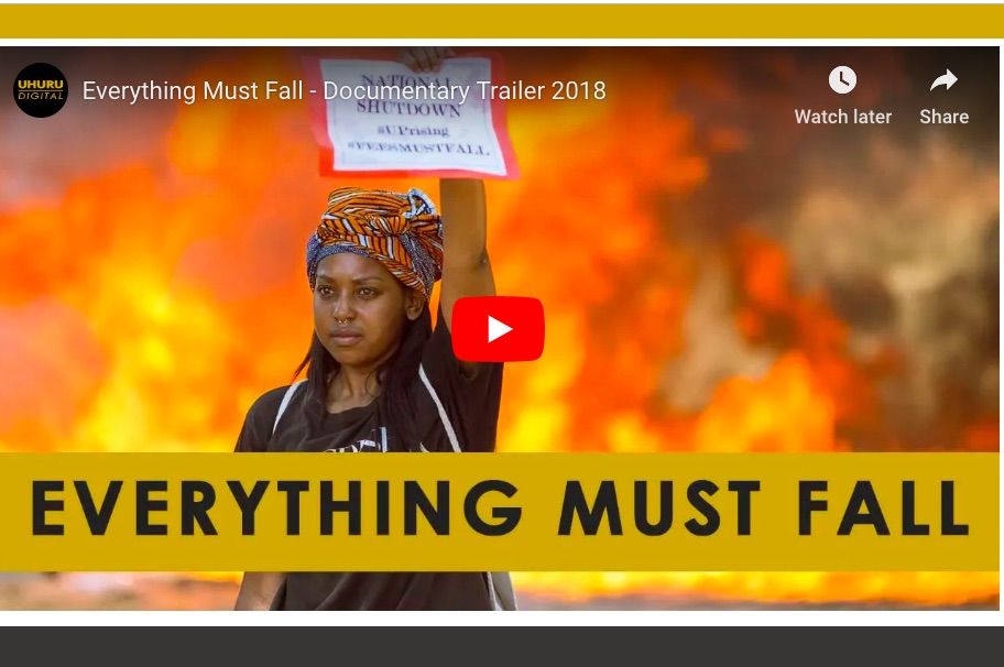 Film from South Africa: Everything Must Fall