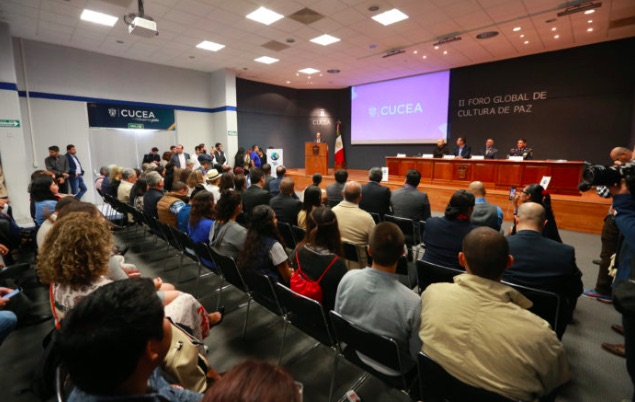 Mexico: Inauguration of the II Global Forum of Culture of Peace, in CUCEA