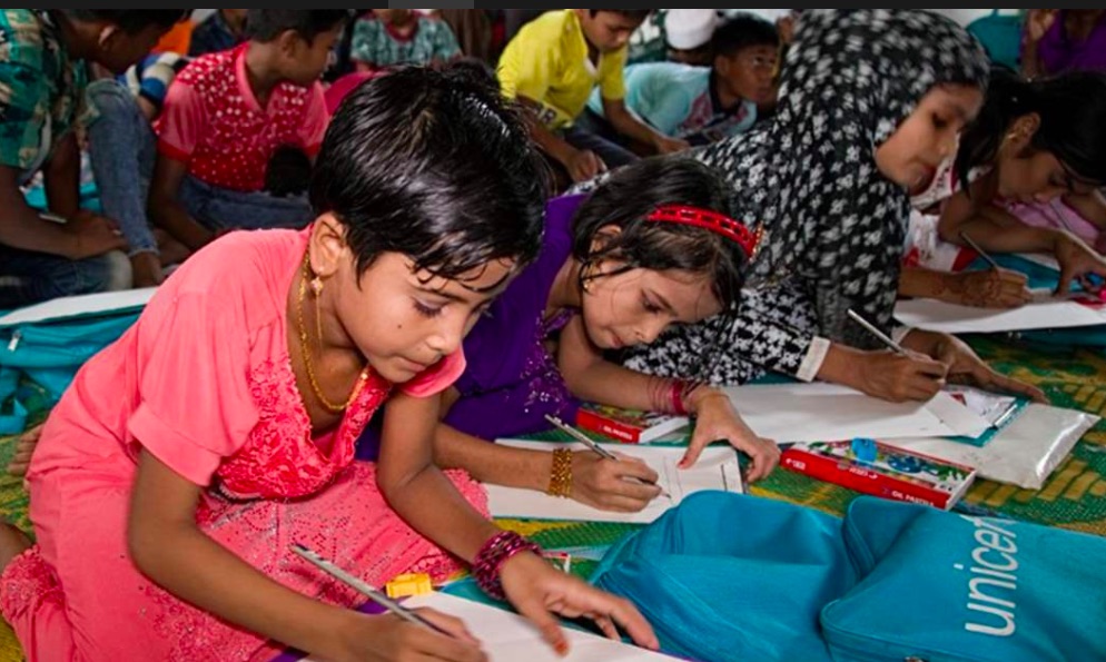 Bangladesh: Rohingya children get access to education