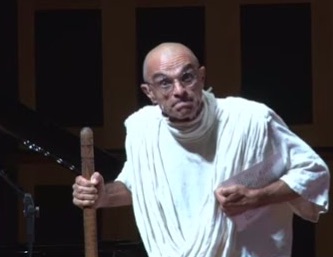 Brasil: Monólogo gratuito de Mahatma Gandhi trará da Cultura de Paz, no Teatro Municipal de Barueri