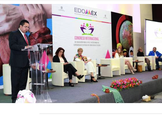 México: Organizan en Edomex Congreso Internacional de Educación para la Paz