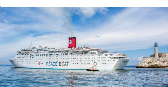 Barco por la Paz trajo a Cuba más mensajes contra la guerra