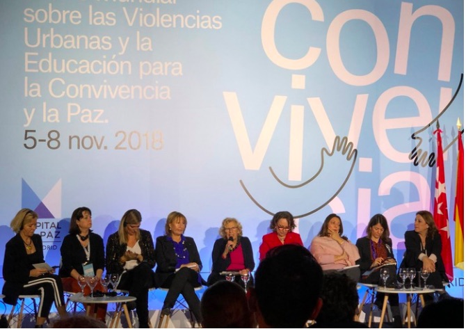 Madrid: Las mujeres clausuran el Foro Antiviolencias con un mensaje de paz