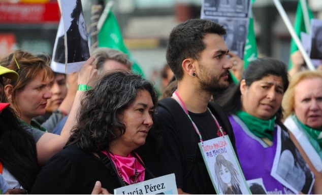 Argentina: Miles de mujeres marcharon a Plaza de Mayo en reclamo de Justicia por Lucía Pérez