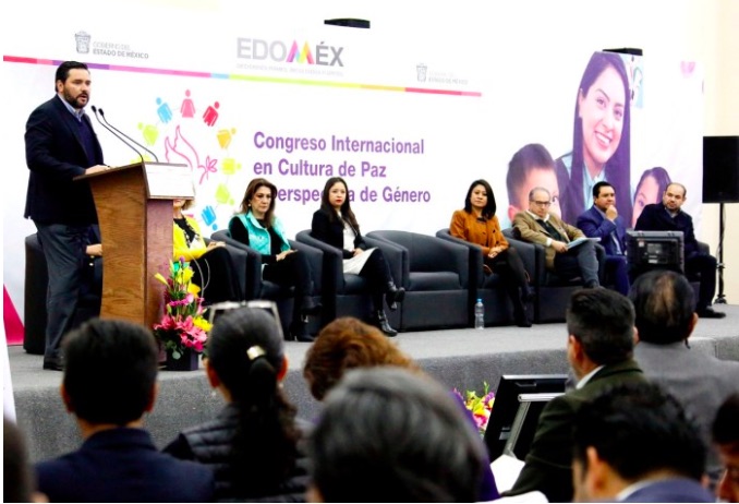 El gobierno del estado de México realiza Congreso Internacional en Cultura de Paz y Perspectiva de Género