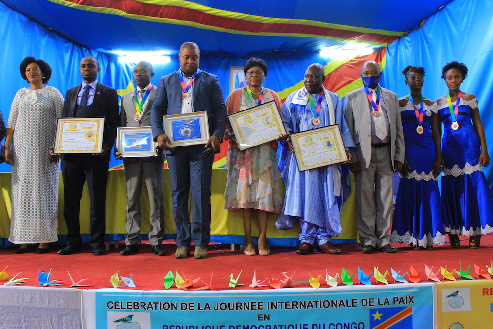 République Démocratique du Congo: La Fondation de la Paix Mondiale célèbre la Journée internationale de la paix.