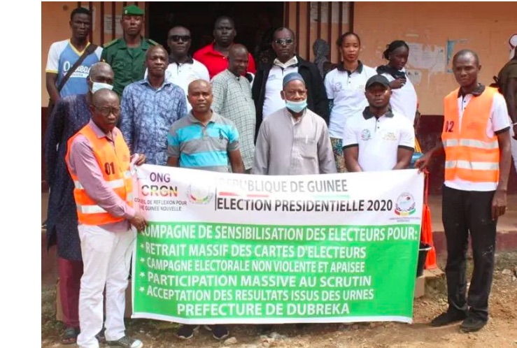 Election présidentielle apaisée en Guinée: L’ONG CRGN lance une campagne de sensibilisation pour la population guinéenne