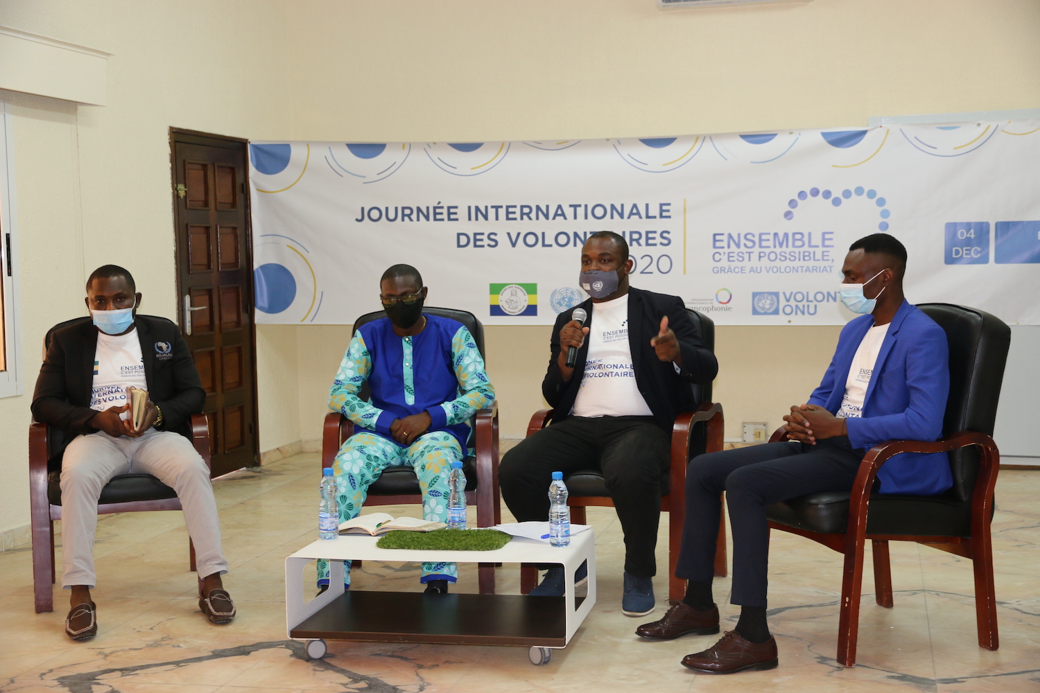 Le PAYNCoP Gabon participe à la célébration de la journée internationale du volontariat