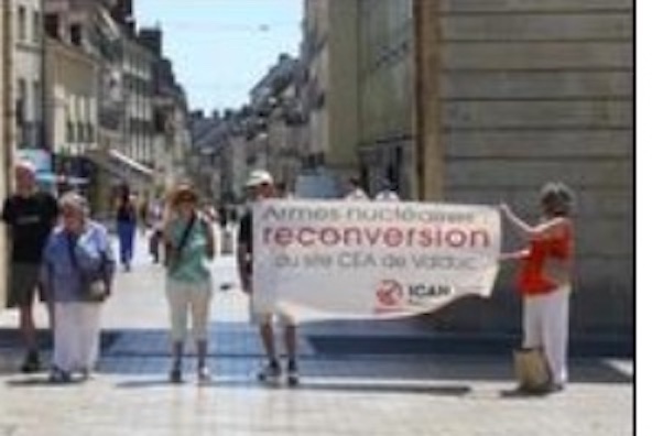 France: Le collectif Bourgogne Franche-Comté pour l'abolition des armes nucléaires