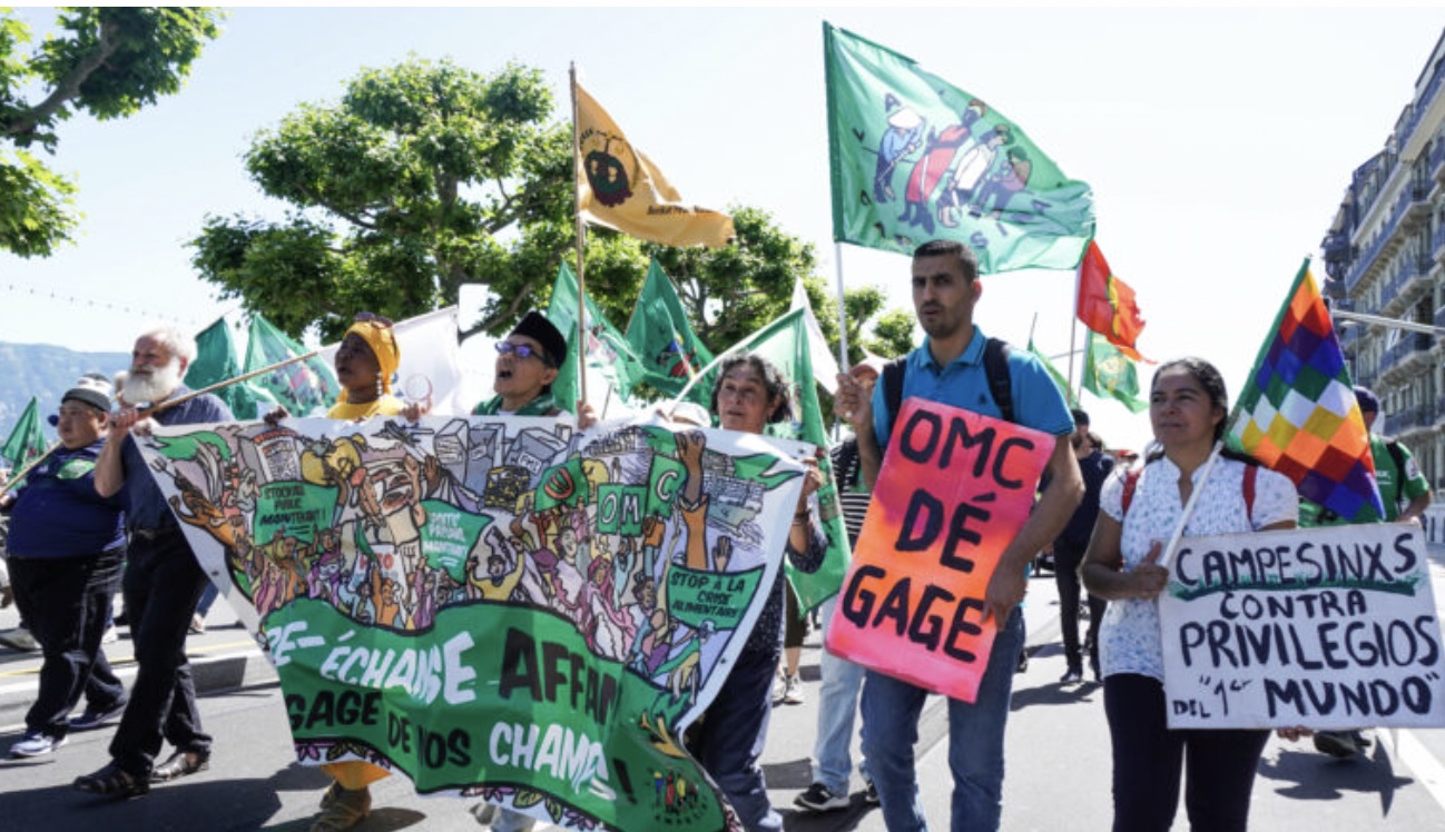 La Via Campesina appelle les États à sortir de l’OMC et à créer un nouveau cadre basé sur la souveraineté alimentaire
