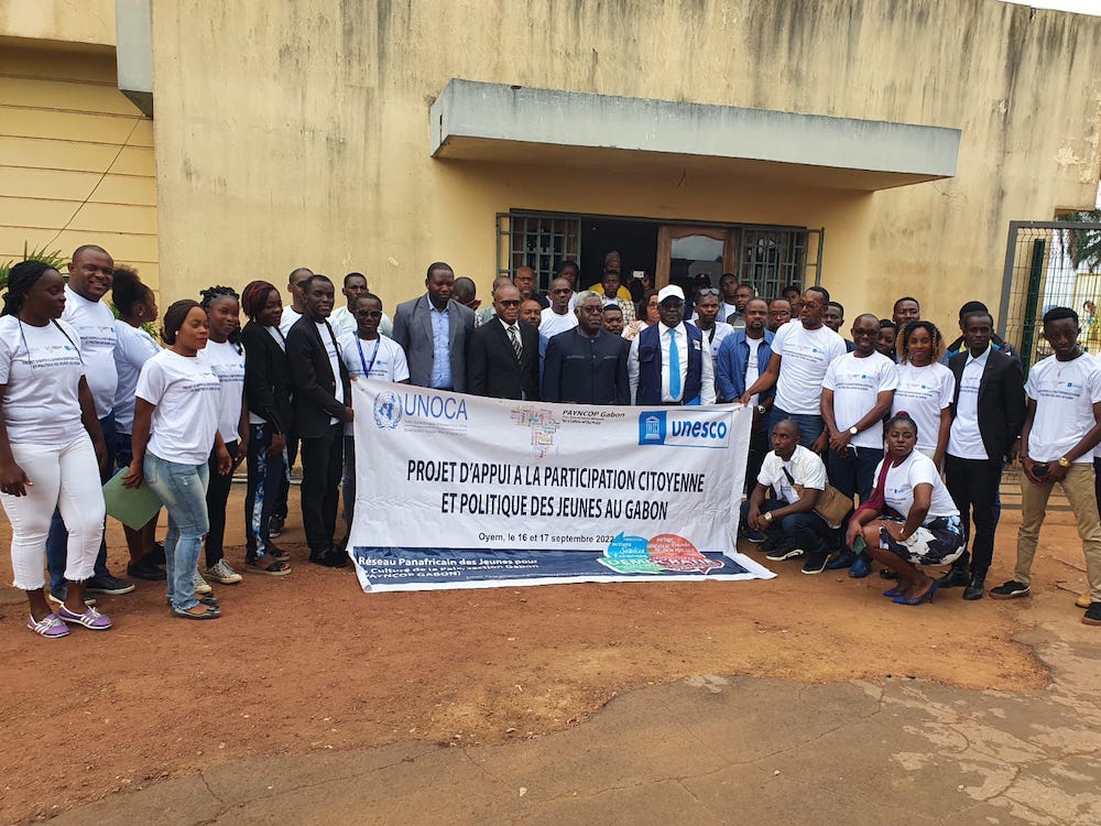 Gabon: Atelier consultatif sur la participation citoyenne et politique des jeunes