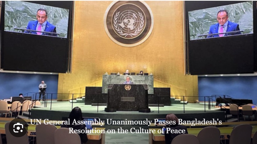 Nations Unies: Resolution sur la Culture de la Paix