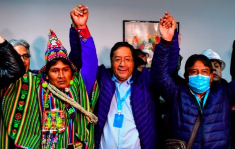 'Democracy Has Won': Year After Right-Wing Coup Against Evo Morales, Socialist Luis Arce Declares Victory in Bolivia Election