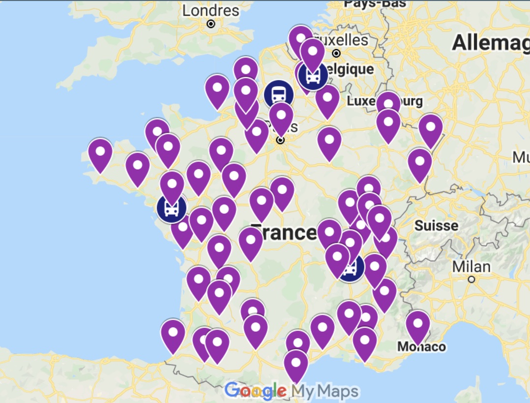 Des milliers de personnes manifestent en France pour arrêter les violences faites aux femmes