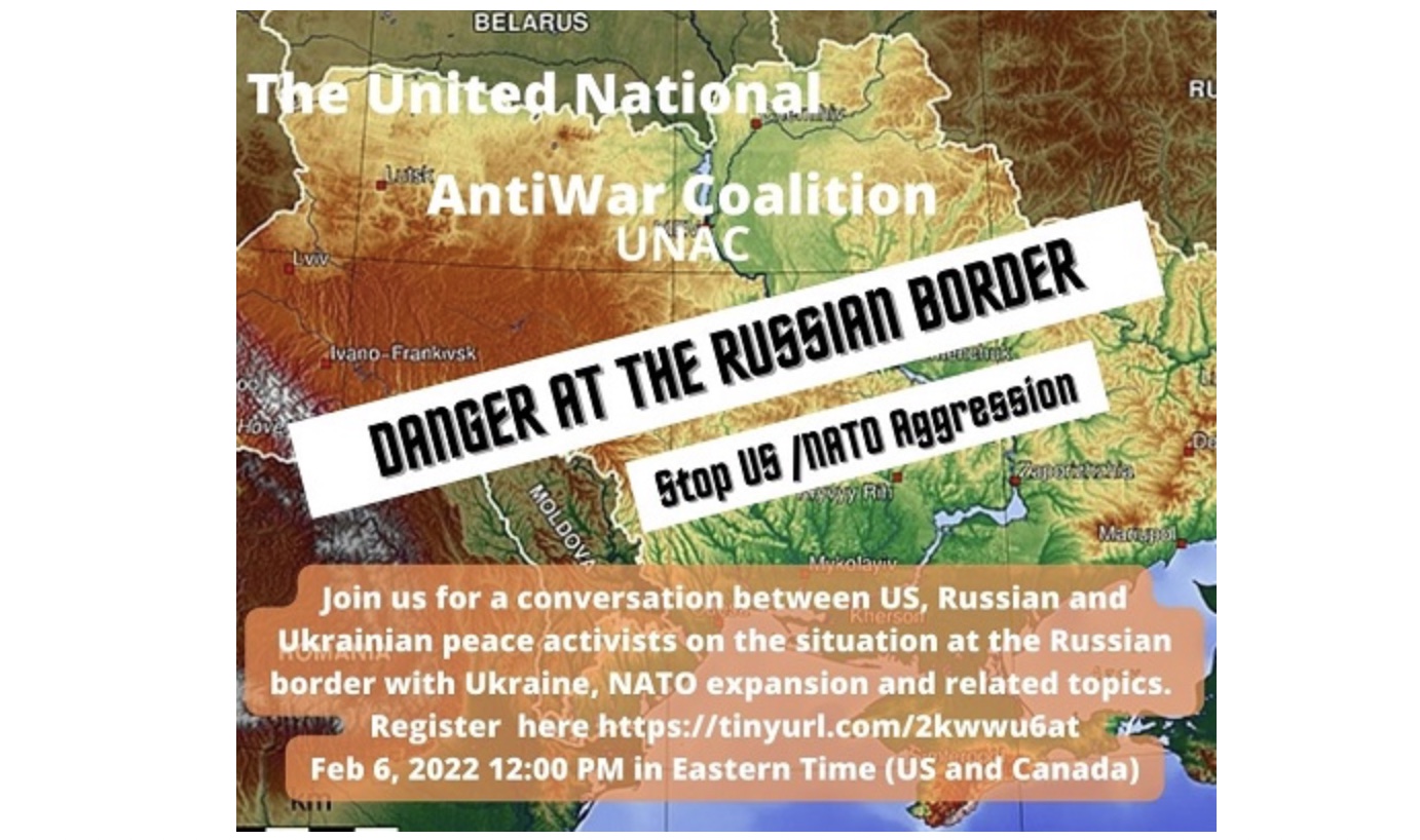 United National AntiWar Coalition: No War with Russia