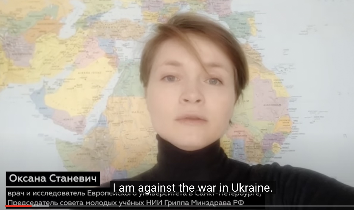 Russians are against the war on Ukraine