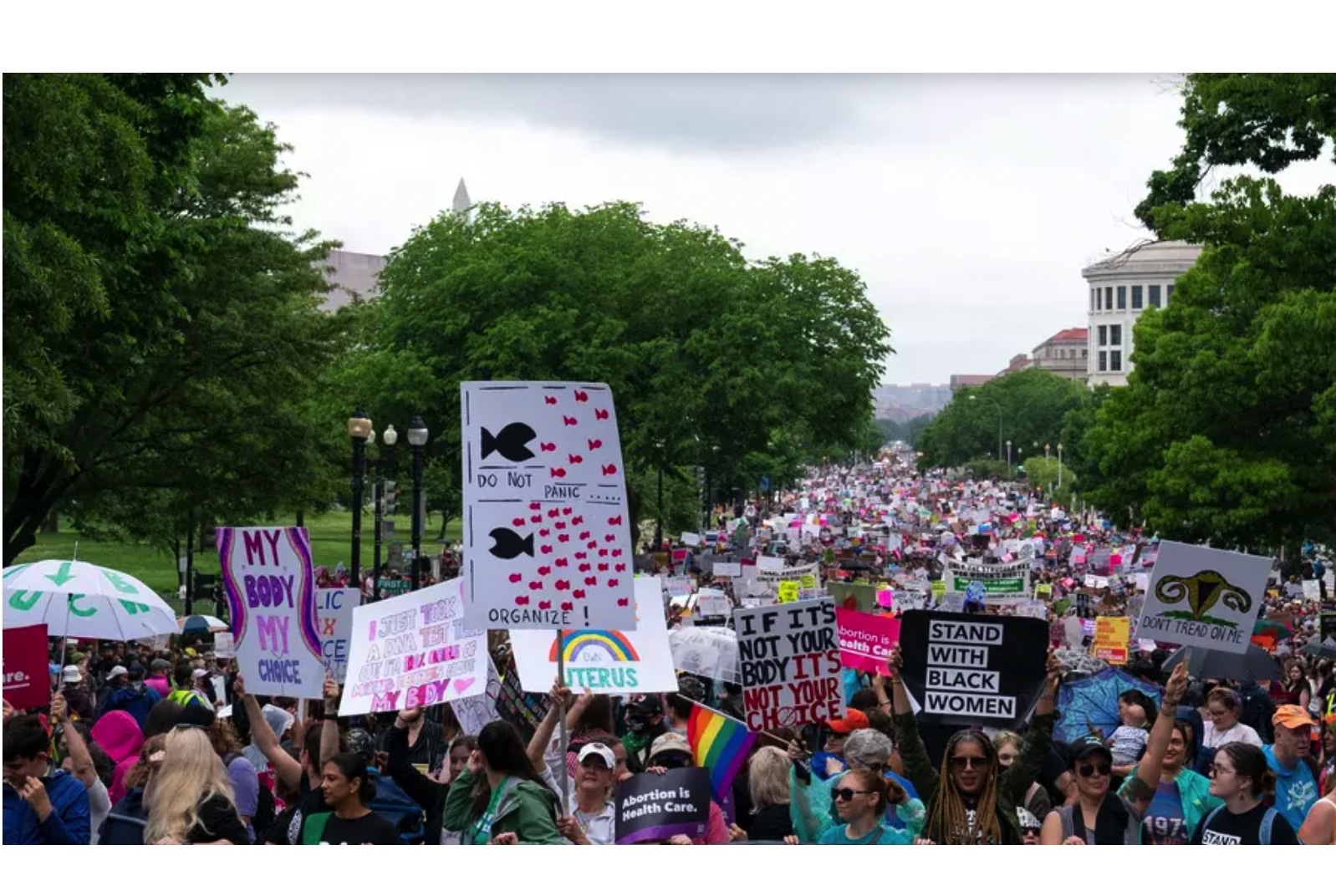 'It's a Fight They'll Get': Defenders of Abortion Rights March throughout the United States