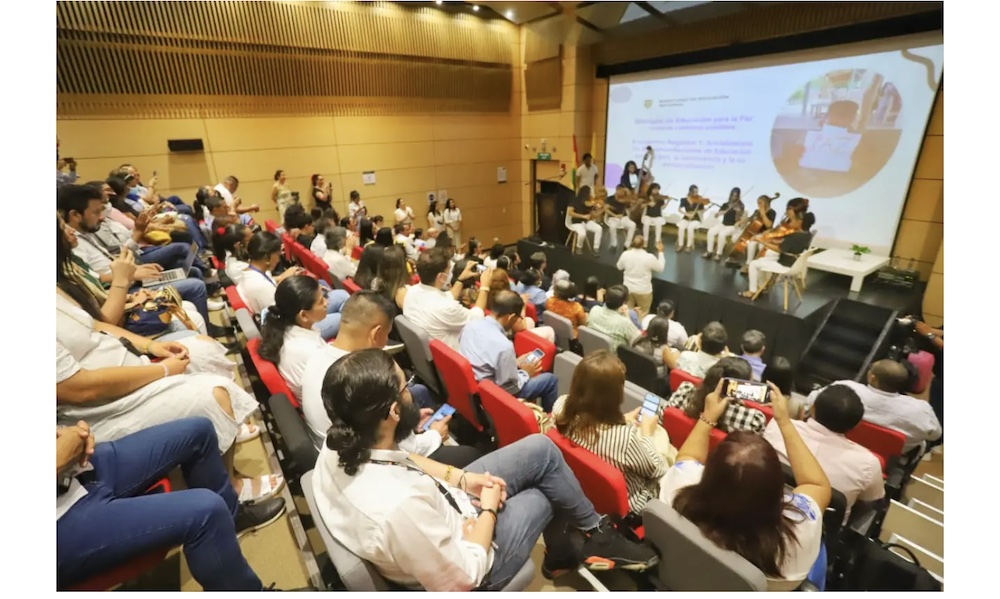 Education for Peace dialogues hosted by National Ministry of Education in Cartagena, Colombia