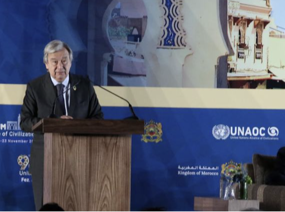 At Fez forum, UN chief calls for global ‘alliance of peace’ recognizing inclusion and richness of diversity