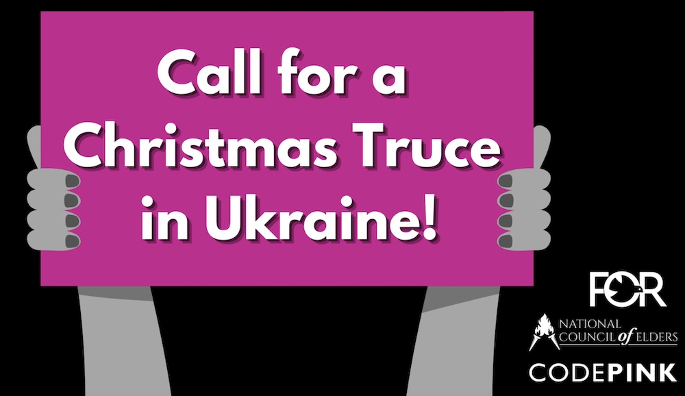 USA: Statement from Faith Organizations and Leaders  Calling for a Christmas Truce in Ukraine