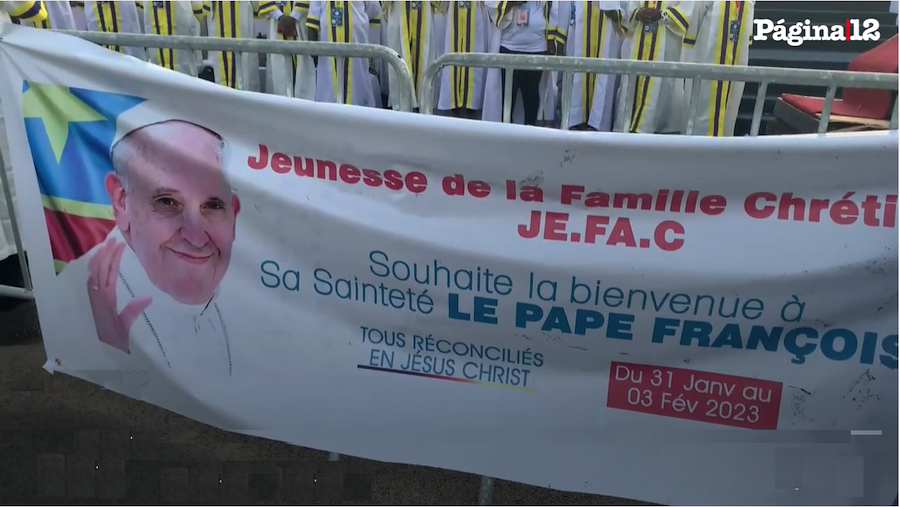 Pope Francis: "Hands off the Democratic Republic of the Congo, hands off Africa"
