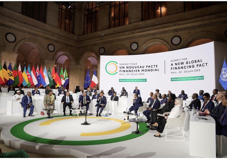 Two analyses of the Paris Climate Summit