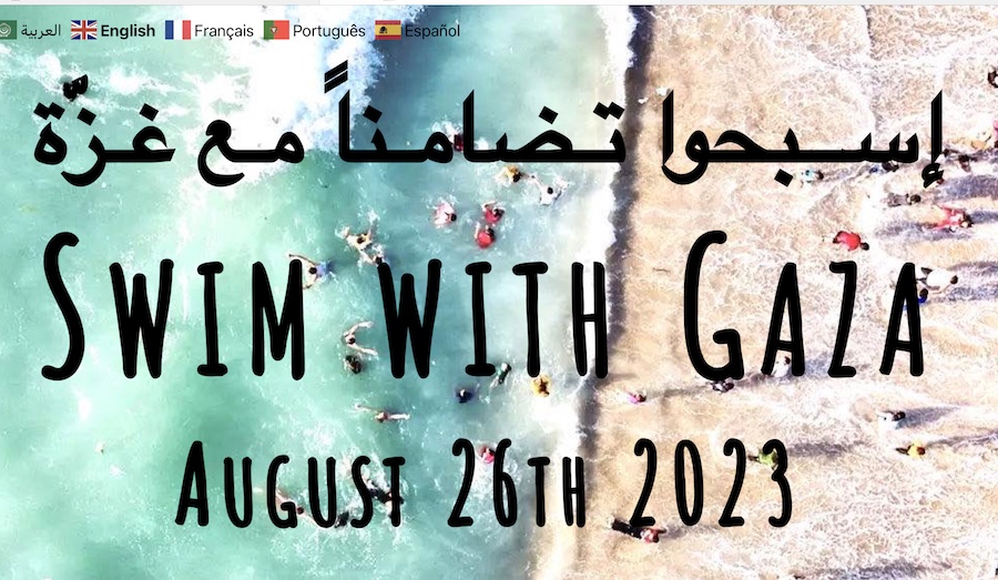 Solidarity with Palestine: Swim with Gaza