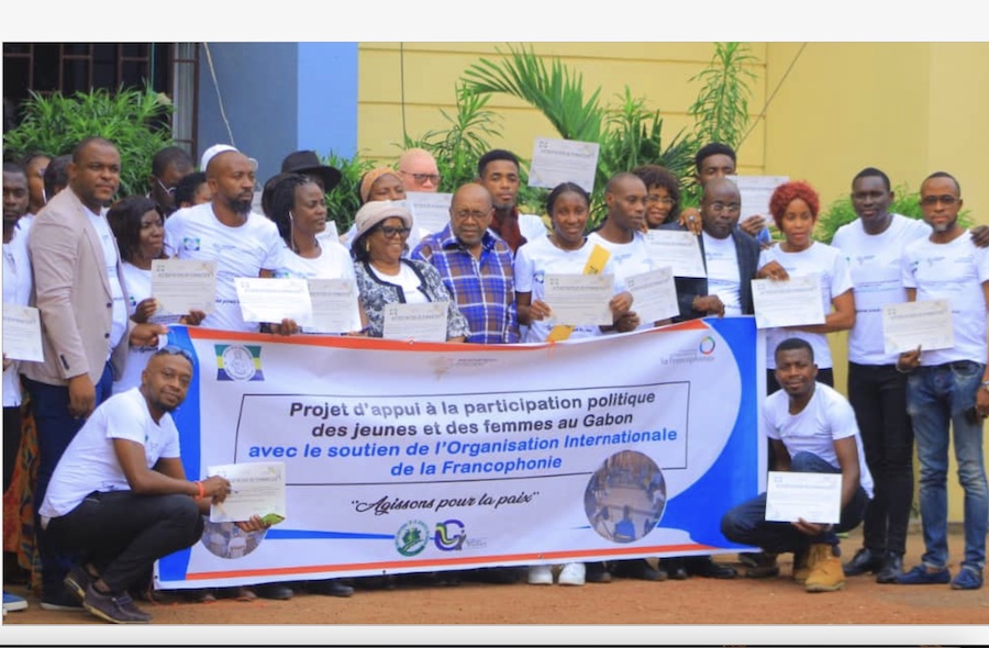 PAYNCOP Gabon Trained Youth and Women in Political Leadership in the City of Oyem