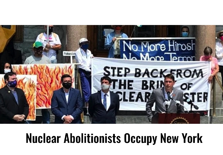 Nuclear Abolitionists Occupy New York