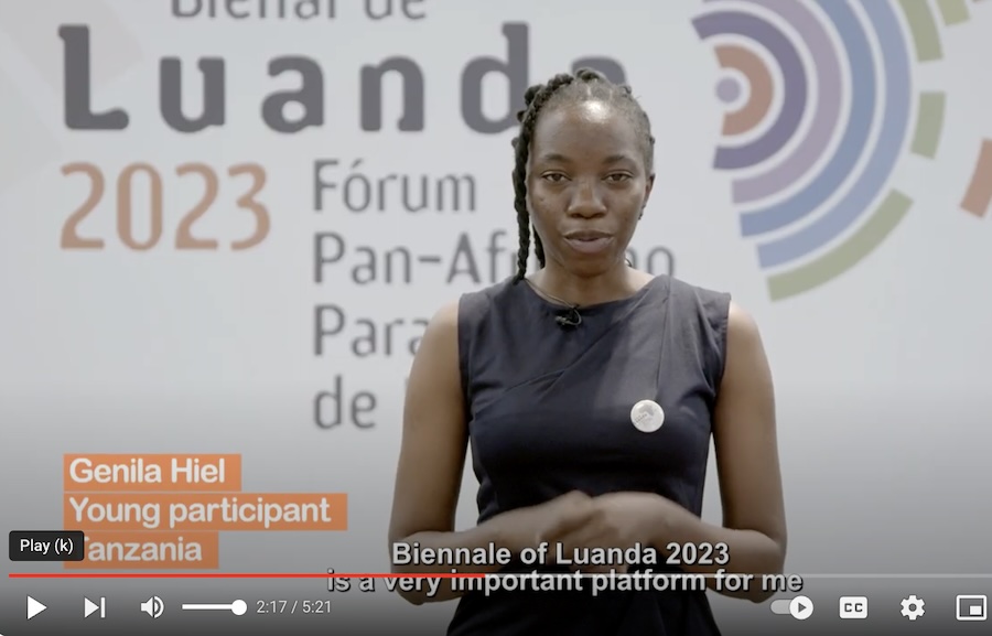 The Biennale of Luanda 2023 - Through eyes of its young participants