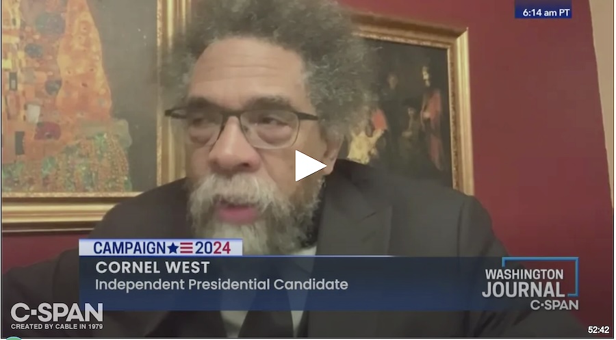 United States: Cornel West on His 2024 Presidential Bid