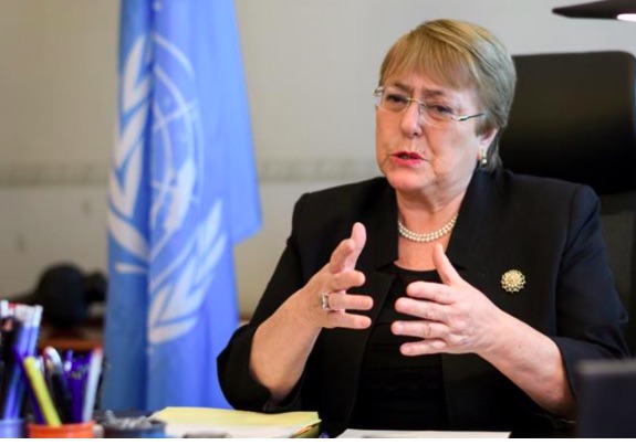 Comentario de la Alta Comisionada de Naciones Unidas para los Derechos Humanos, Michelle Bachelet, sobre el Sistema Integral de Verdad, Justicia, Reparación y No Repetición 