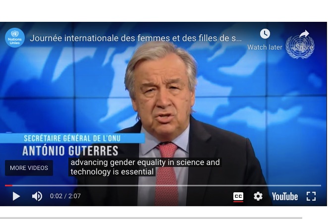 ONU: Pese a los obstáculos de la desigualdad de género, las mujeres y niñas brillan en la ciencia