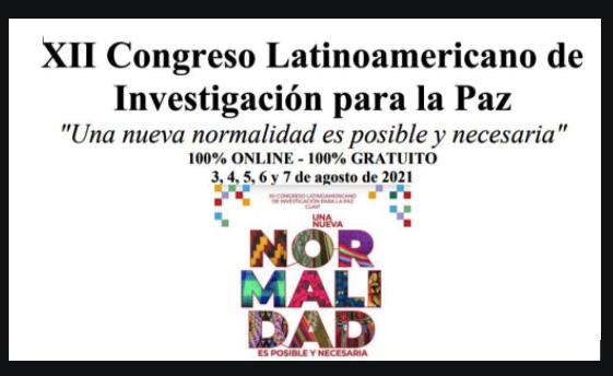 Congreso Latinoamericano de Investigación para la Paz se realizará virtualmente en agosto