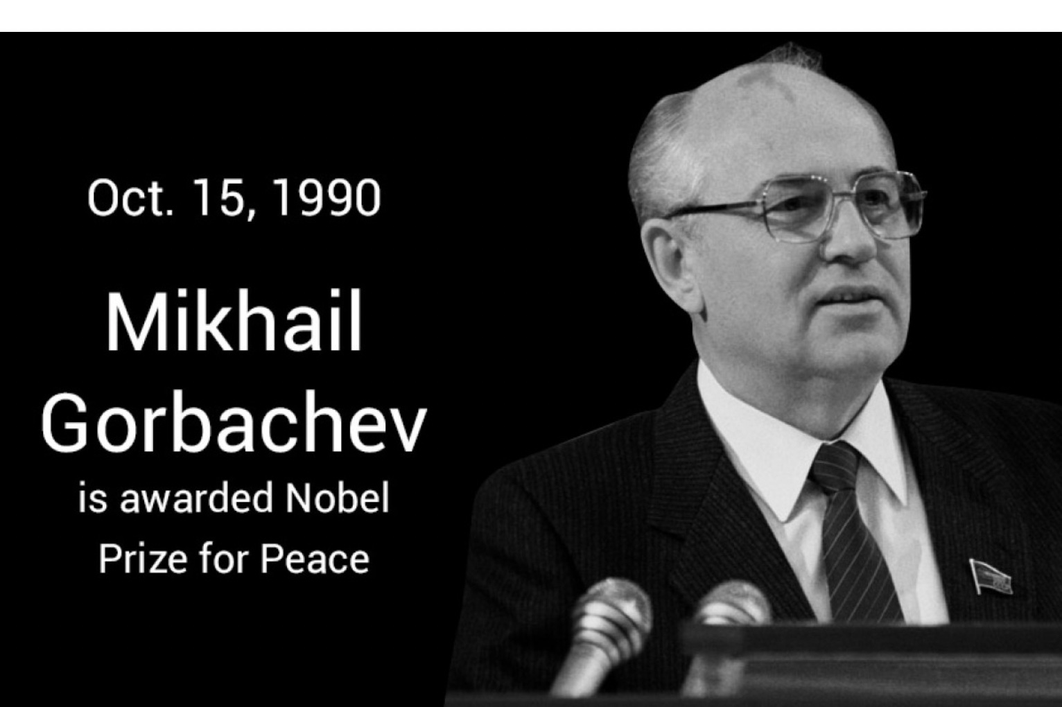 Mikhail S. Gorbachev (1931 – 2022) / Imaginación, lo Inesperado