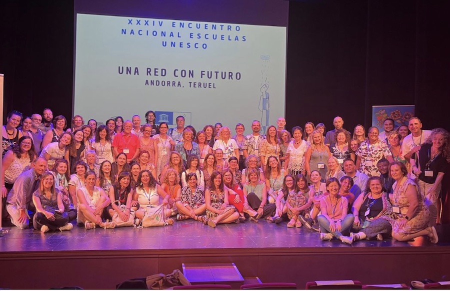 El Gloria Fuertes de Andorra demuestra el «poder transformador de la educación» en el Encuentro Nacional de Escuelas UNESCO